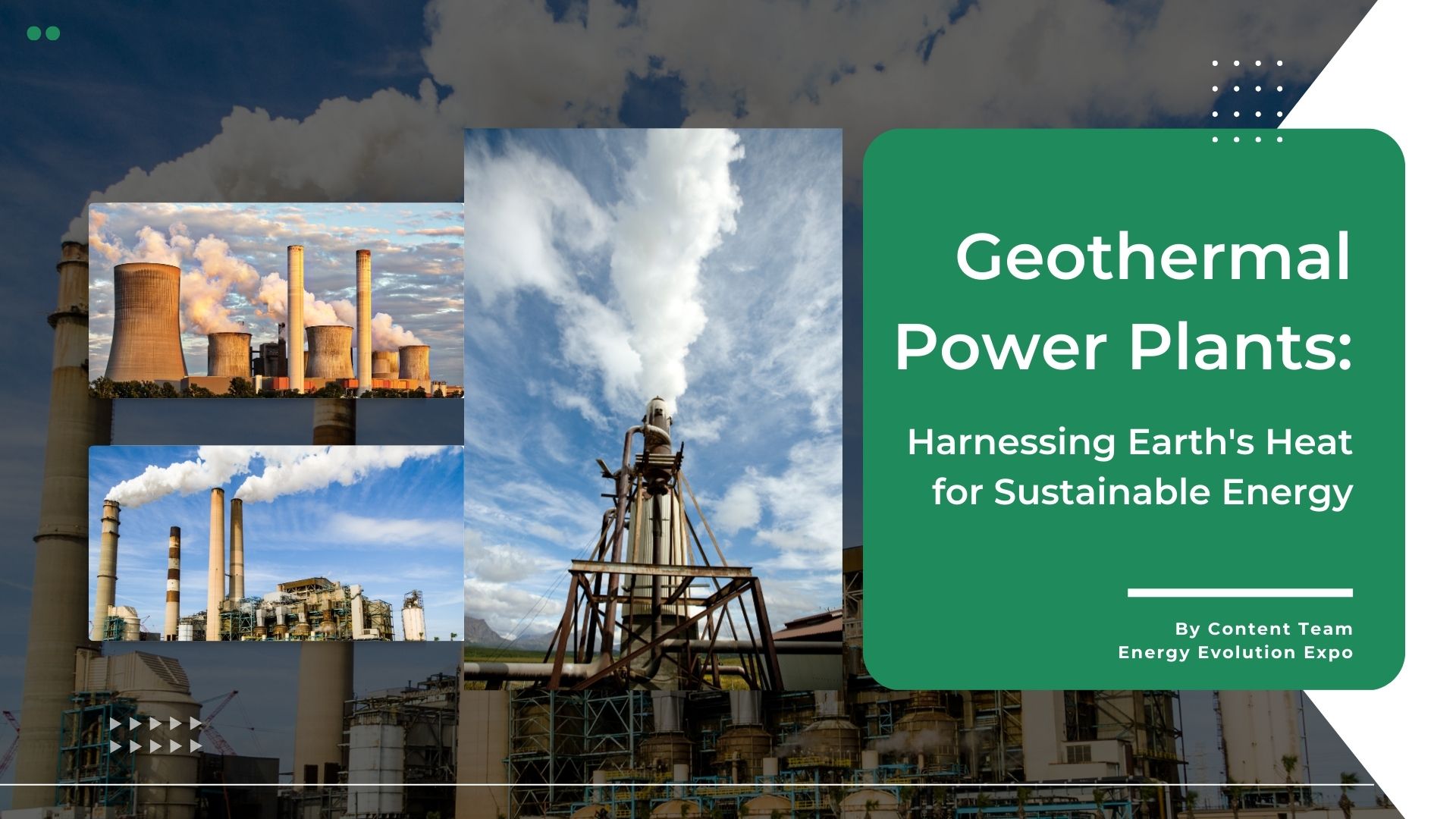Geothermal Power Plants:
