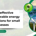 Cost-effective renewable energy solutions for small businesses
