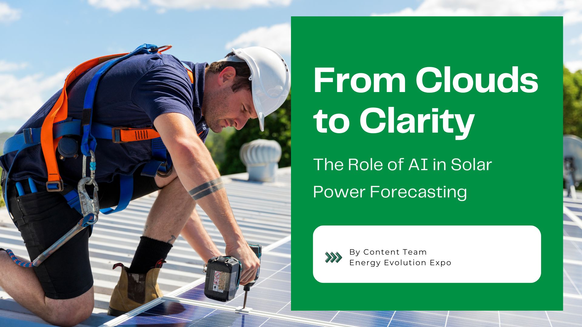 Role of AI in Solar Power Forecasting