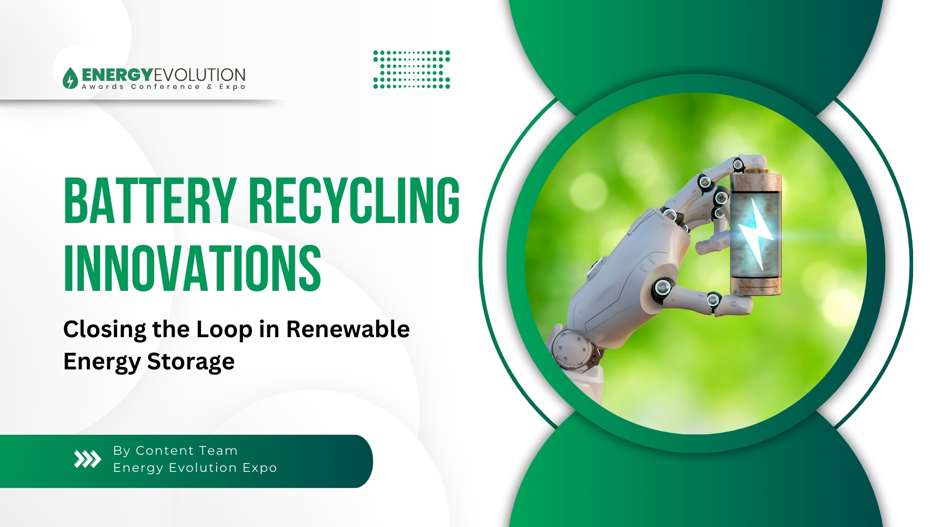 Battery Recycling Innovations