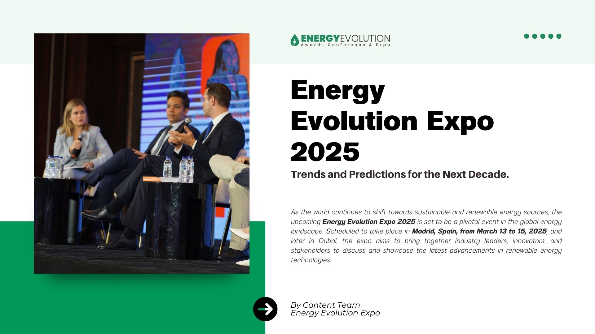 Energy Evolution Expo 2025: Trends and Predictions for the Next Decade