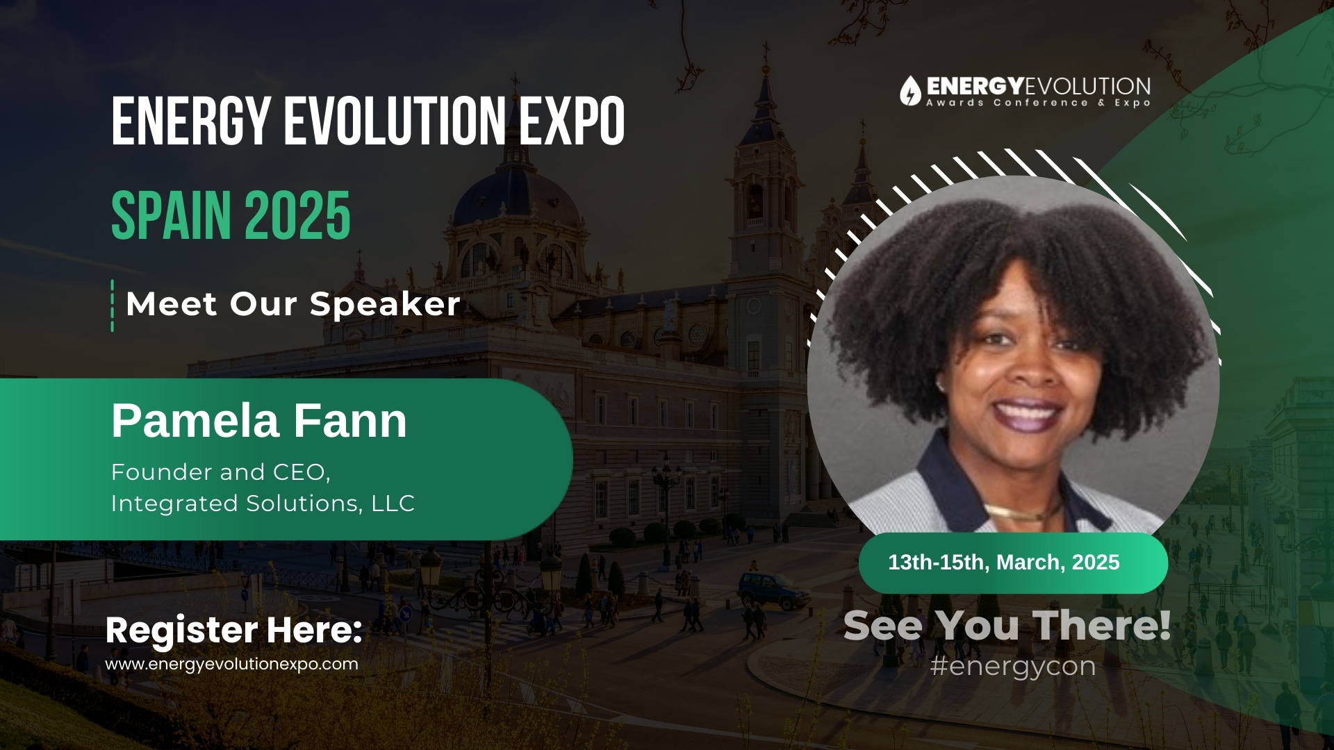 Energy Evolution Expo 2025: Welcoming Pamela Fann, Founder and CEO of Integrated Solutions, as a Keynote Speaker