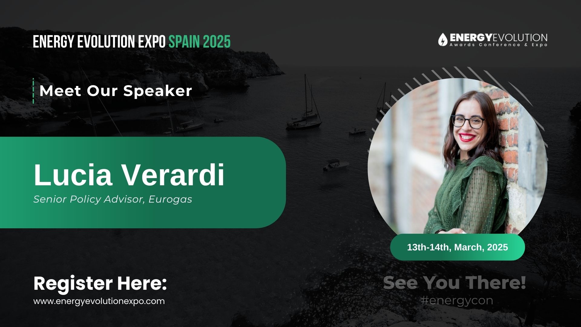 Energy Evolution Expo 2025 Welcomes Lucia Verardi as Speaker on Renewable Energy Policies