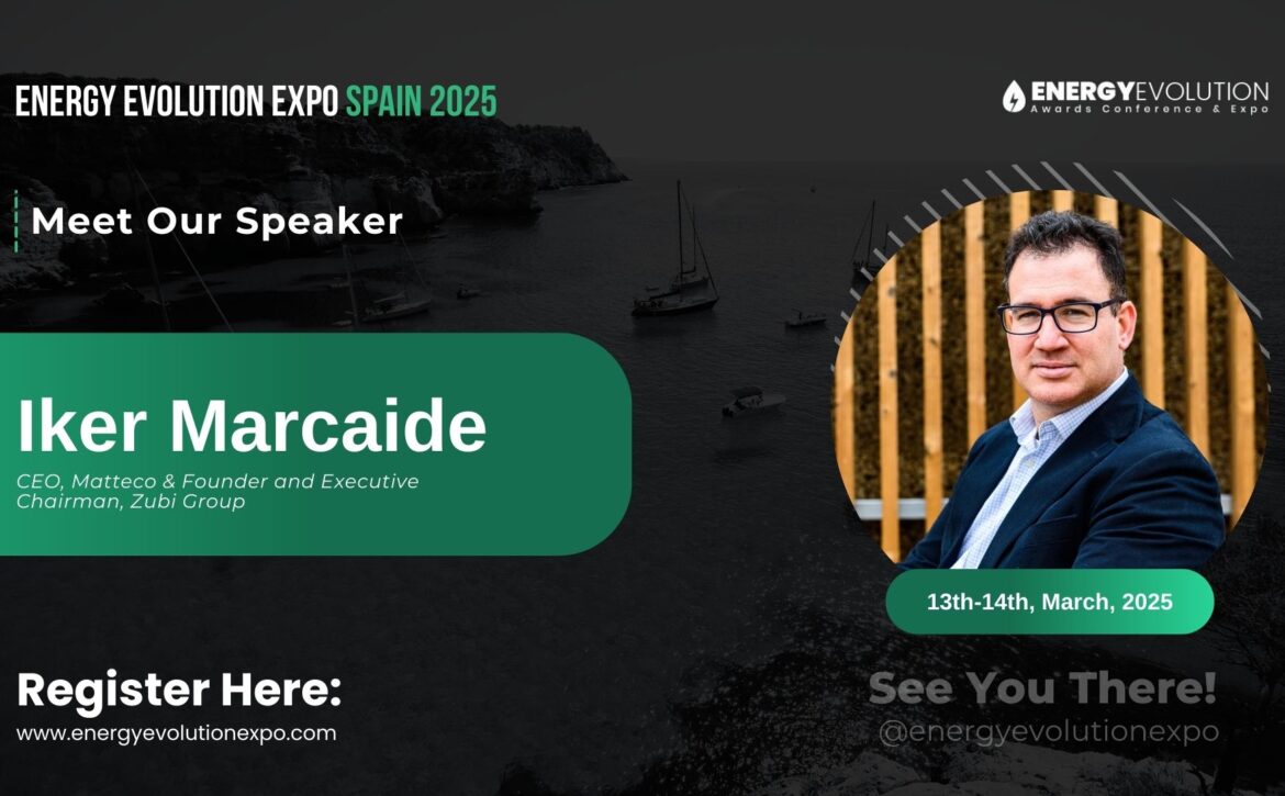 Join Energy Evolution Expo 2025 as Iker Marcaide shares insights on green hydrogen, cleantech, and impact-driven entrepreneurship. Powering a sustainable future!