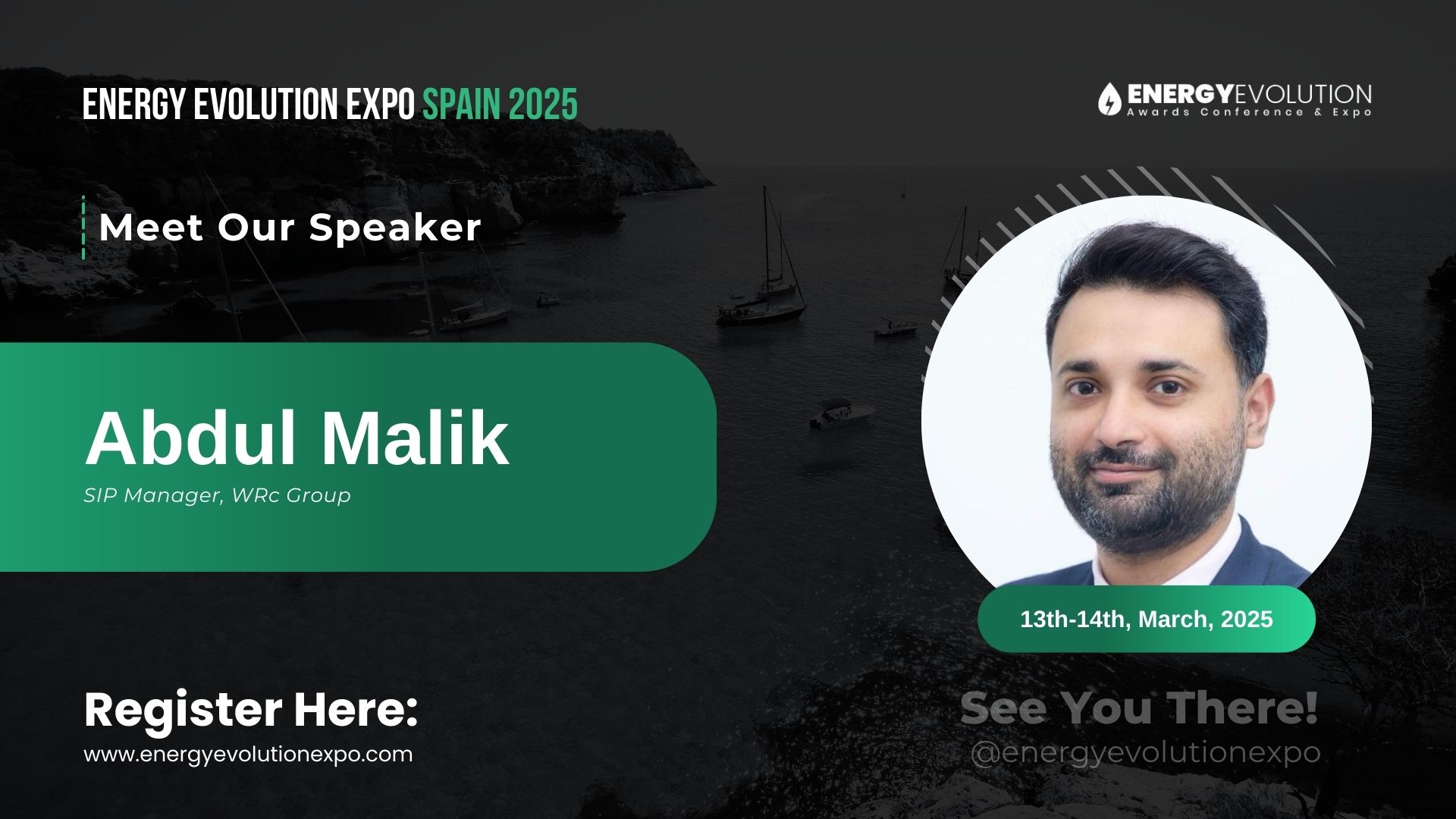 Energy Evolution Expo 2025 Welcomes Abdul Malik: A Visionary in Infrastructure and Sustainability