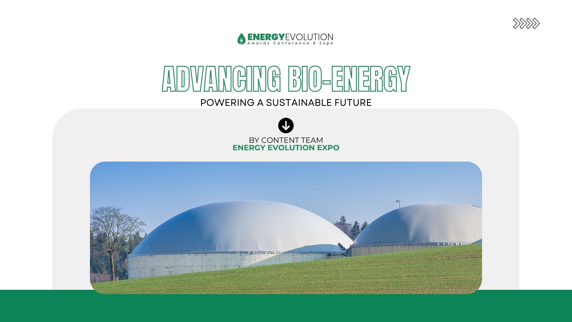 Advancing Bioenergy: Powering a Sustainable Future